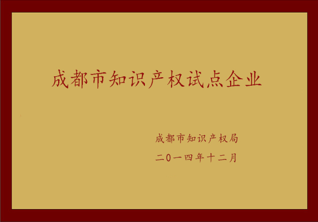 成都市知识产权试点企业