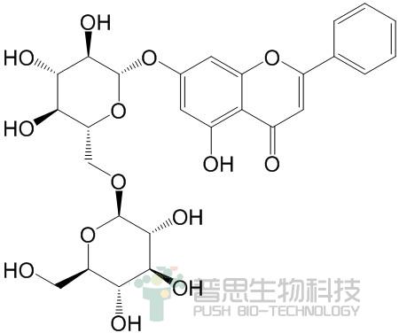 白杨素-7-O-龙胆二糖苷