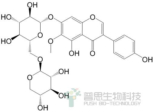 鸢尾黄素-7-O-木糖基葡萄糖苷
