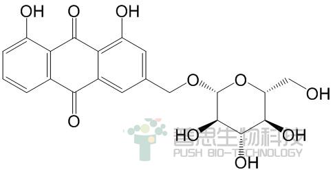 芦荟大黄素-3-（羟甲基）-O-β-D-葡萄糖苷