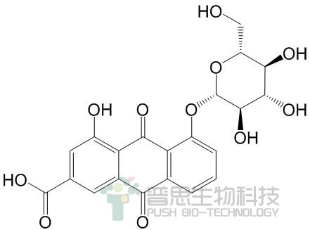 大黄酸-8-O-β-D-葡萄糖苷