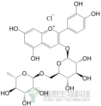 氯化矢车菊素-3-O-芸香糖苷